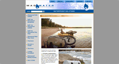 Desktop Screenshot of madwater.com