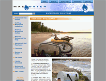 Tablet Screenshot of madwater.com